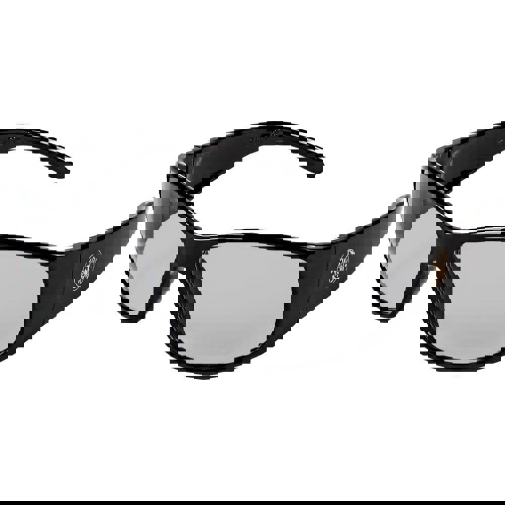 Elite Safety Eyewear, Black Frame, Indoor/outdoor Lens